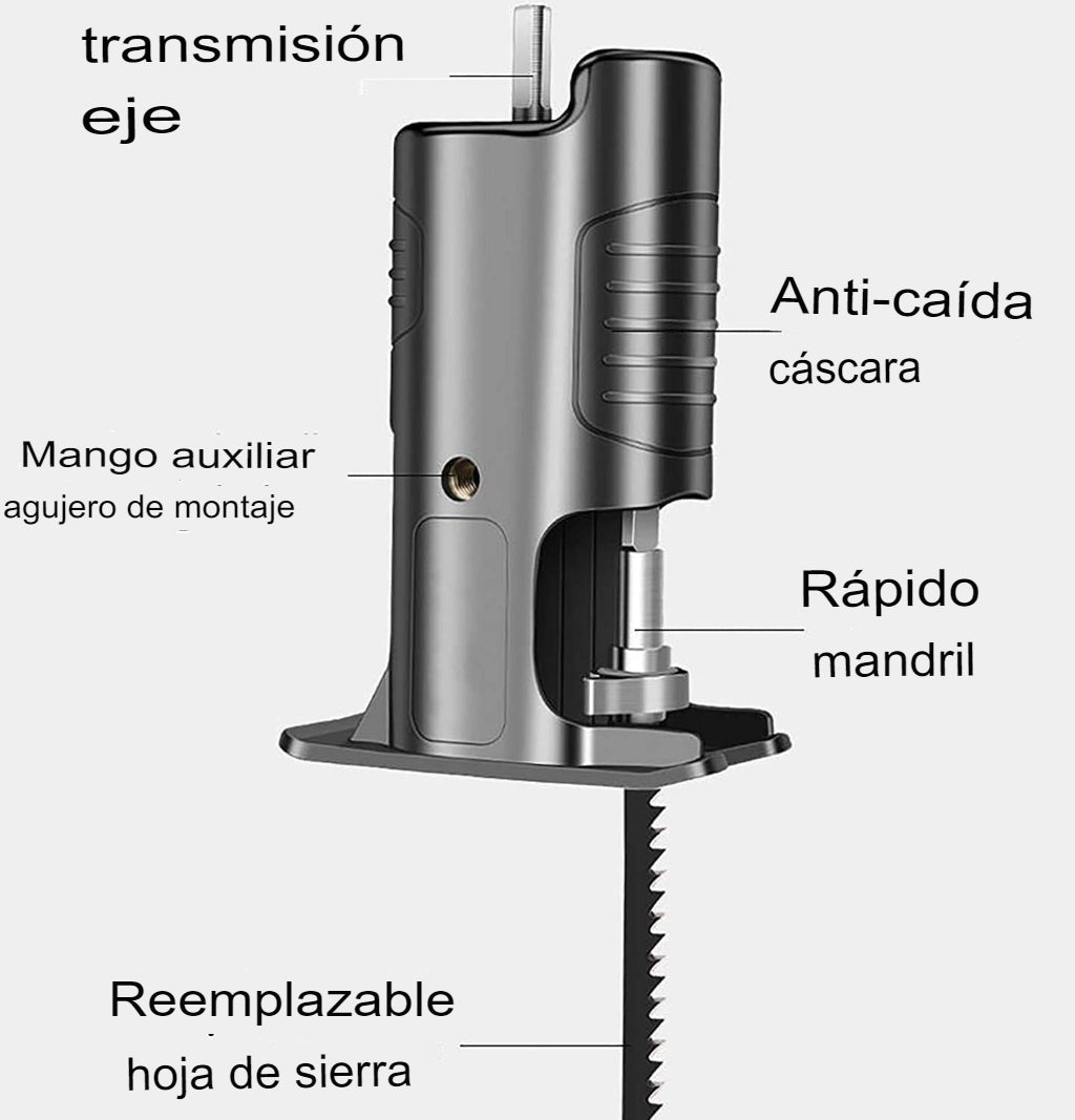 ADAPTADOR DE TALADRO A SIERRA ⭐⭐⭐