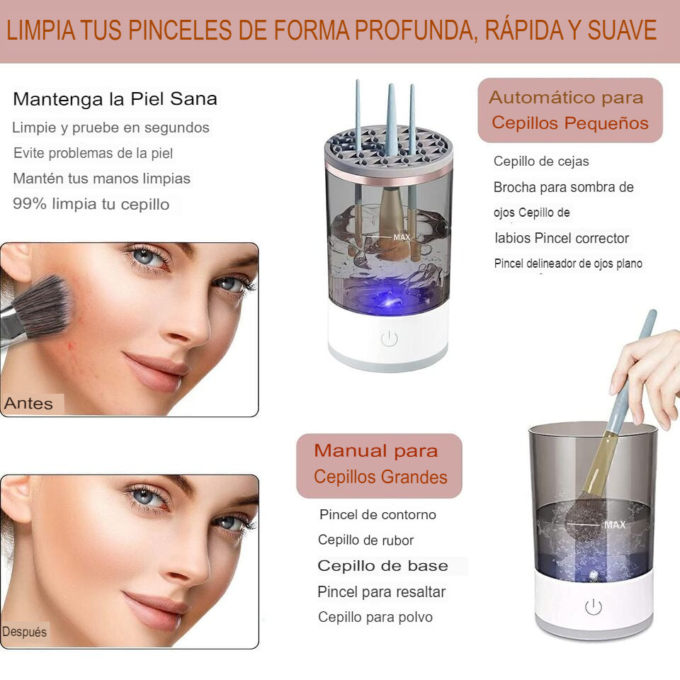 Limpiador de Brochas de Maquillaje