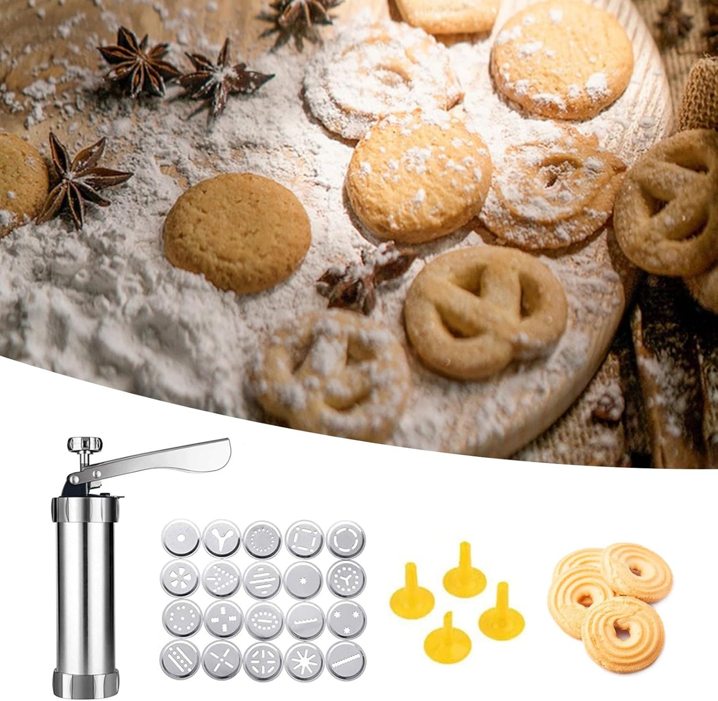 Maquina Para Hacer Galletas Navideñas 🎅🥨✨